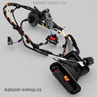 Elektroinstalace zadních levých dveří Škoda 3T0971161S, Nový originální díl, dodání 6-10dní
